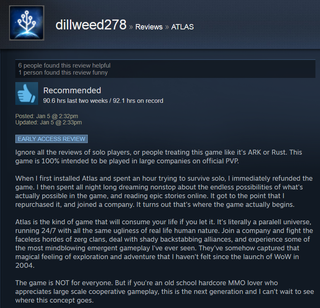 Illustration for article titled Atlas, As Told By Steam Reviews